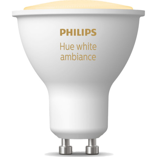 Philips Hue White Ambiance GU10 spotpære, 1-pak Lamper &amp; el > Lyskilder