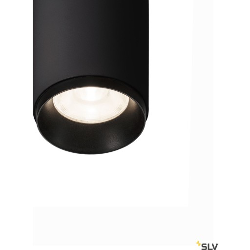 NUMINOS S, taklampa, 4000K, 1100 lm, 36°, Dali, svart/svart