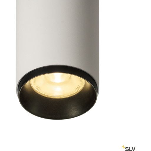 NUMINOS M, taklampa, 3000K, 1950 lm, 36°, Dali, vit/svart