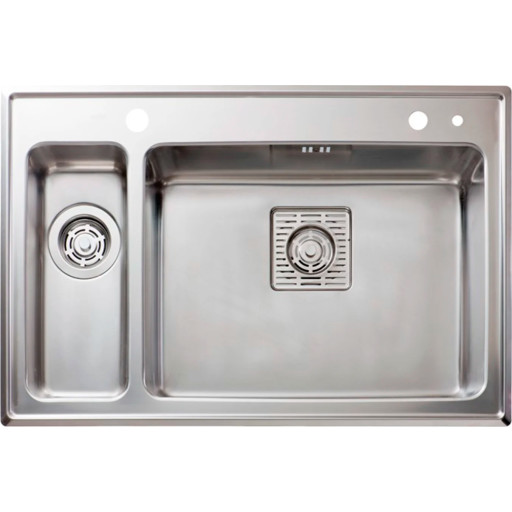 Intra FrameFR78SXHRF køkkenvask, 78x51 cm, rustfrit stål