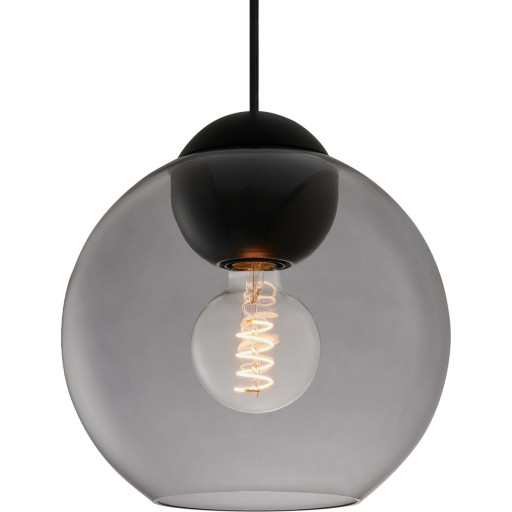 Halo Design Bubbles pendellampa, rökfärgad, Ø24 cm