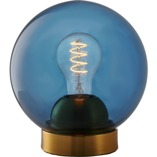 Halo Design Bubbles bordslampa, blå