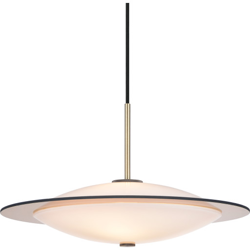 Halo Design Orbit pendellampa, mässing, Ø40 cm