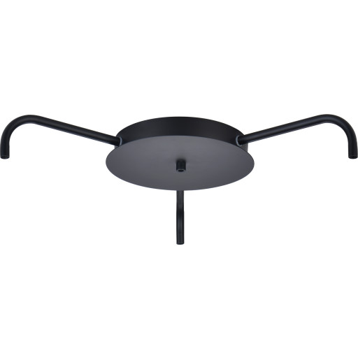 Halo Design baldakin, 4 utganger, sort