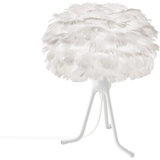 Umage Mini Eos fjäder bordslampa, vit