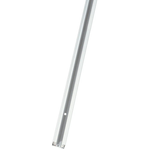 Strmskinne 1F 230V, 2 meter, mat hvid, pbygning