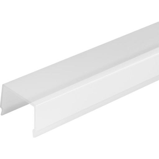 Ledvance dækskinne til bred aluprofil 1, klar, 2 meter