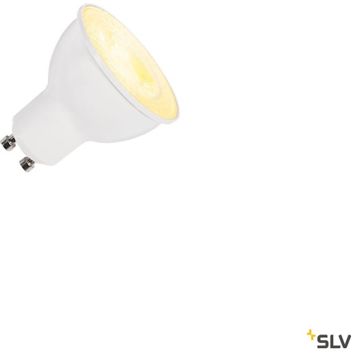 Billede af QPAR51 GU10 RGBW smart LED hvid/gennemsigtig 5,2W 38°