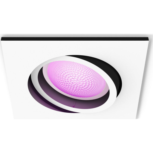 Billede af Philips Hue Centura indbygningsspot, firkantet, hvid