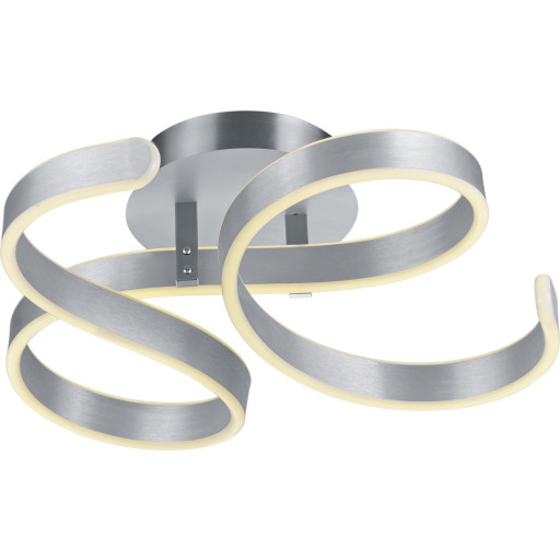 Trio Lighting Francis loftlampe, aluminium