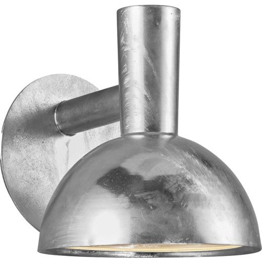 Nordlux Arki udendørs væglampe, galvaniseret stål, É20 cm