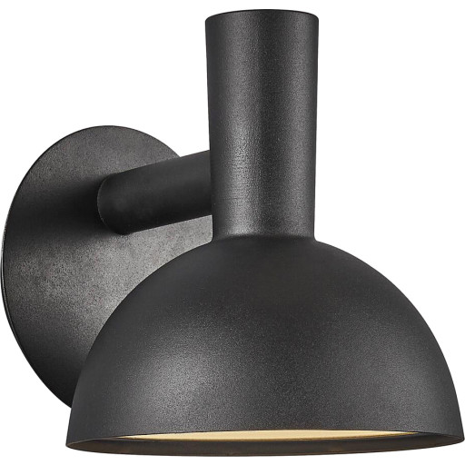 Nordlux Arki utelys vegg, sort, É20 cm