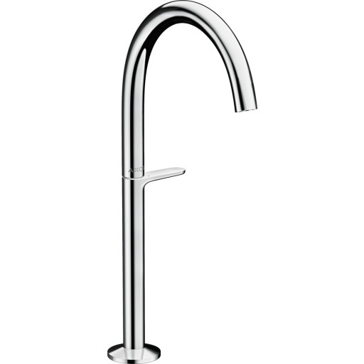hansgrohe AXOR One håndvaskarmatur 165mm tud med push-open, forkromet