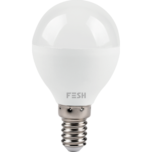 6 stk Fesh Smart Home LED-kronepære, E14, 5W, kold/varm billede