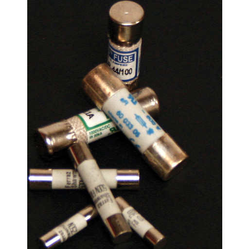 Sikring 4A, 6×32 mm, 20kA/500V