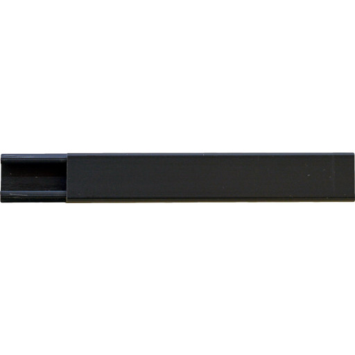 Billede af 42 stk E-Line Minikanal 15x10 mm med tape 2 meter, sort