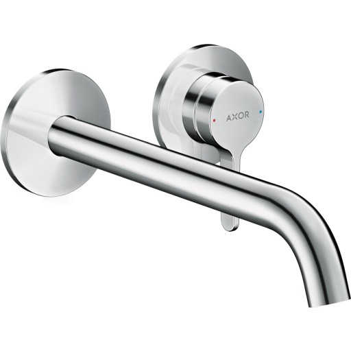 hansgrohe AXOR One håndvaskarmatur 220mm tud vægmontering, forkromet