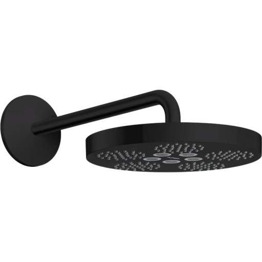 Hansgrohe One takdusch, Ø28 cm, matt svart