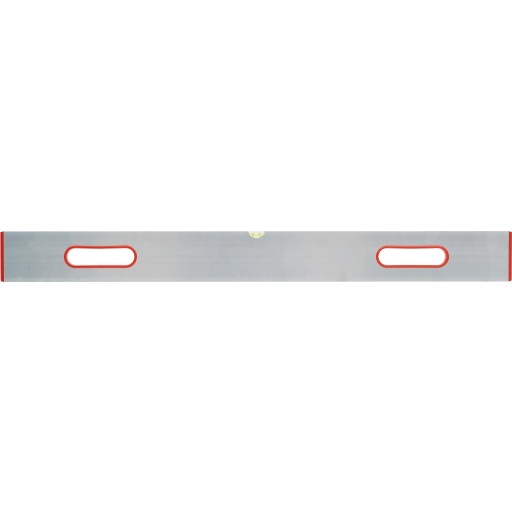 Retteskinne i aluminium med libeller - 3 meter