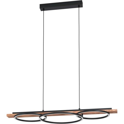 Eglo Boyal langbordspendel, brun træ billede