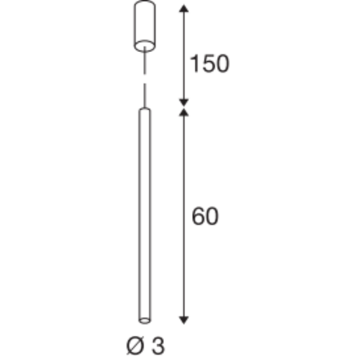 Billede af HELIA 30, PENDEL, RUND, SORT,