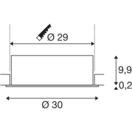 Billede af MEDO 30 EL LED INDENDØRS LOFT