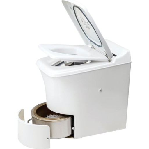 Cinderella Comfort f&ouml;rbr&auml;nningstoalett, vit