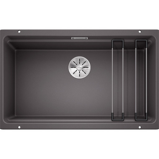 Blanco Etagon 700-U UXI køkkenvask, 73x46 cm, grå