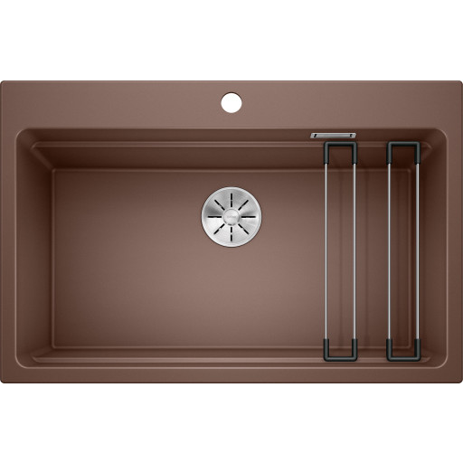Blanco Etagon 8 UXI køkkenvask, 78x51 cm, brun
