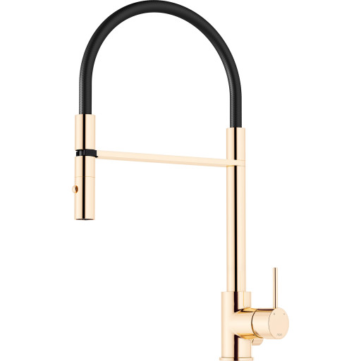 Mora Inxx II Miniprofi köksblandare, diskmaskinsavstängning, polerad mässing