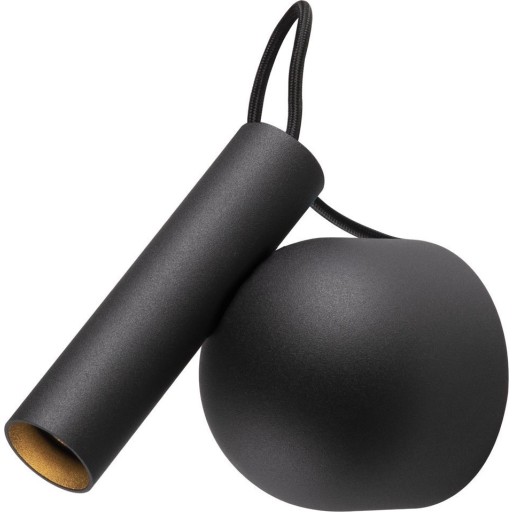 SLV Karpo Magn væglampe, sort