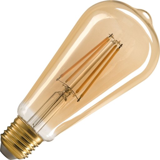 Billede af SLV E27 LED edison pære - gylden