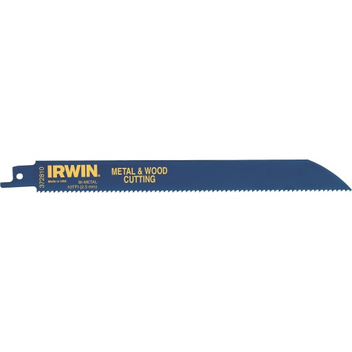 Irwin Bajonettsagblad 300 mm til plast og rustfri stål - 5 stk Verktøy > Tilbehør til verktøy