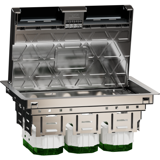 Billede af Gulvboks-L 6 modul Metal
