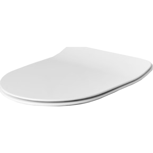 Lavabo Glomp Mini Slim toiletsæde, soft close, mat hvid