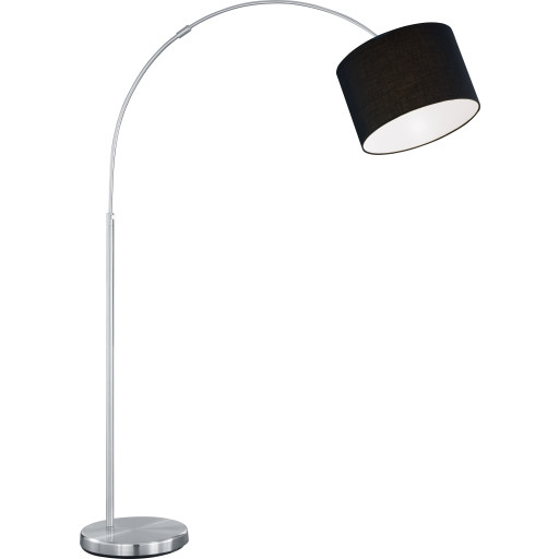 Trio Lighting Hotel gulvlampe med sving, sort Lamper &amp; el > Lamper &amp; spotter