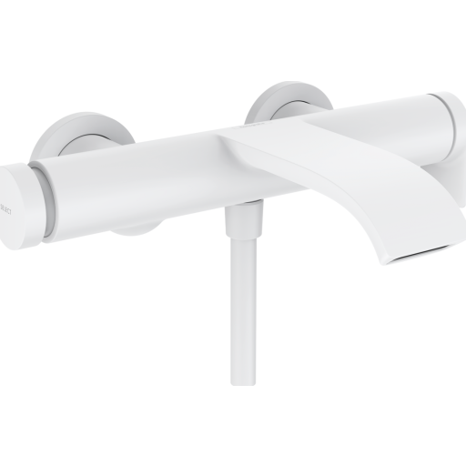 hansgrohe Vivenis kar-/brusearmatur, mat hvid