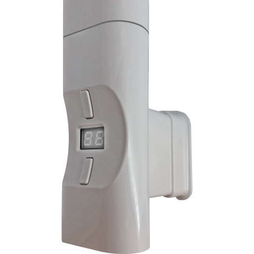 Kriss Nuvo 2 elpatron, 600W, termostat & timerfunktion, hvid billede