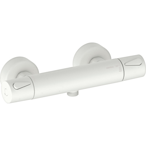 Damixa Silhouet brusearmatur, 2-grebs, mat hvid