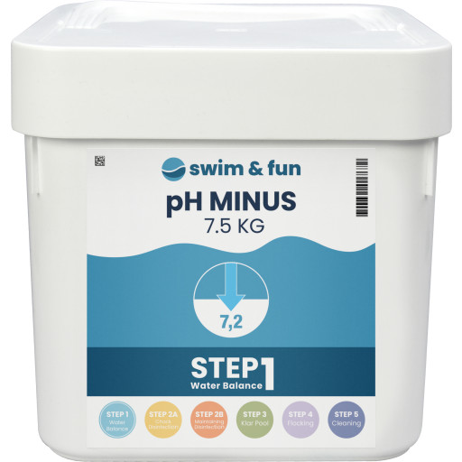 Swim &amp; Fun pH minus, 7,5 kg Hus &amp; hage > Hage