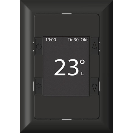 Mtouch One termostat elgulvvarme, koksgrå billede