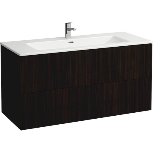 Laufen Base/Pro S møbelpakke, 120x50 cm, mørk elm billede