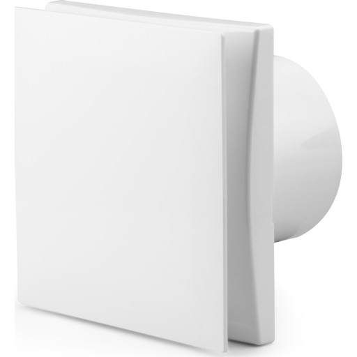 Fresh 100 badventilator, timer, Ø100 mm, hvid billede