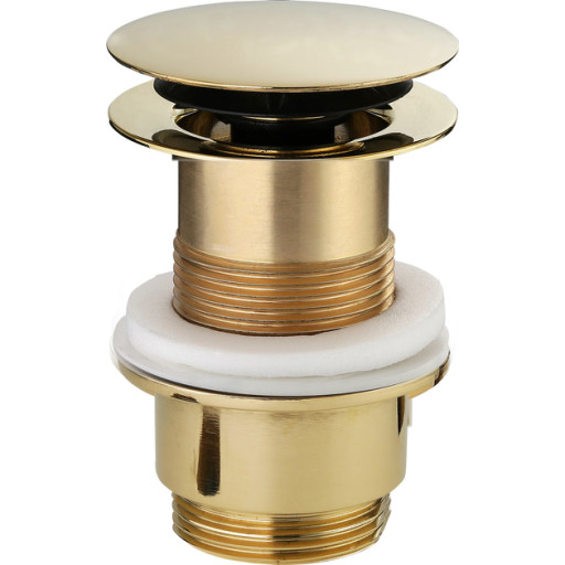 Toni bundventil, push-open, messing