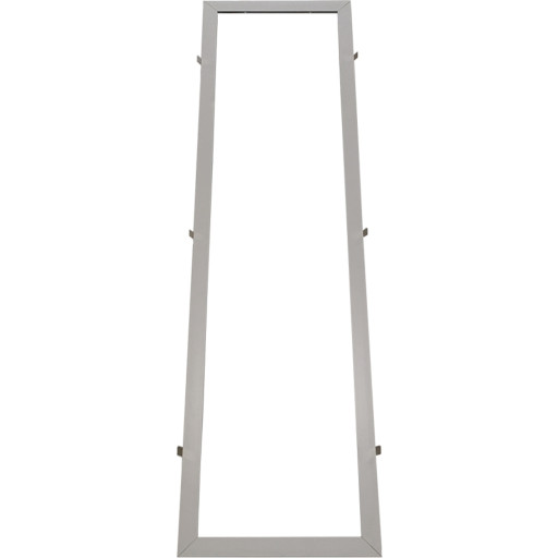 Green:ID hvid indbygningsramme til panel, 30x120 cm