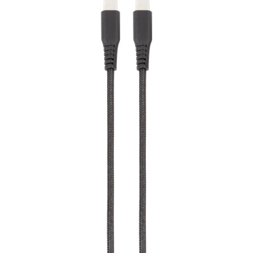 Vivanco ladekabel USB-C til USB-C sort, 1,5 meter