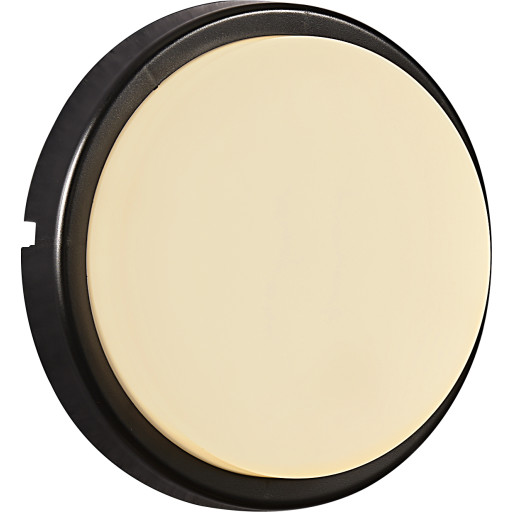 Nordlux Cuba Energy vägglampa utomhus, rund, svart