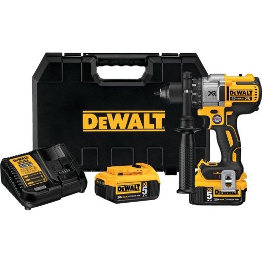 Dewalt 18V XR DCD991P2-QW boremaskine, 2 stk. 18V x 5.0 Ah