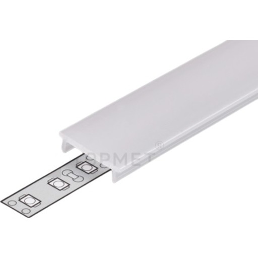 Billede af All-Light cover til aluprofil, milky