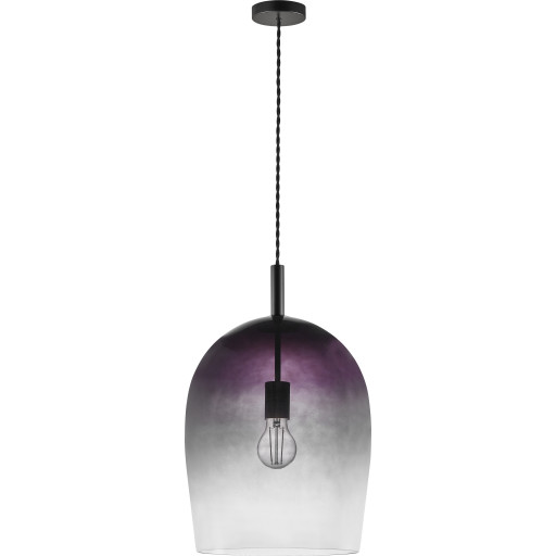 Billede af Nordlux Uma pendel, røgfarvet, Ø30 cm